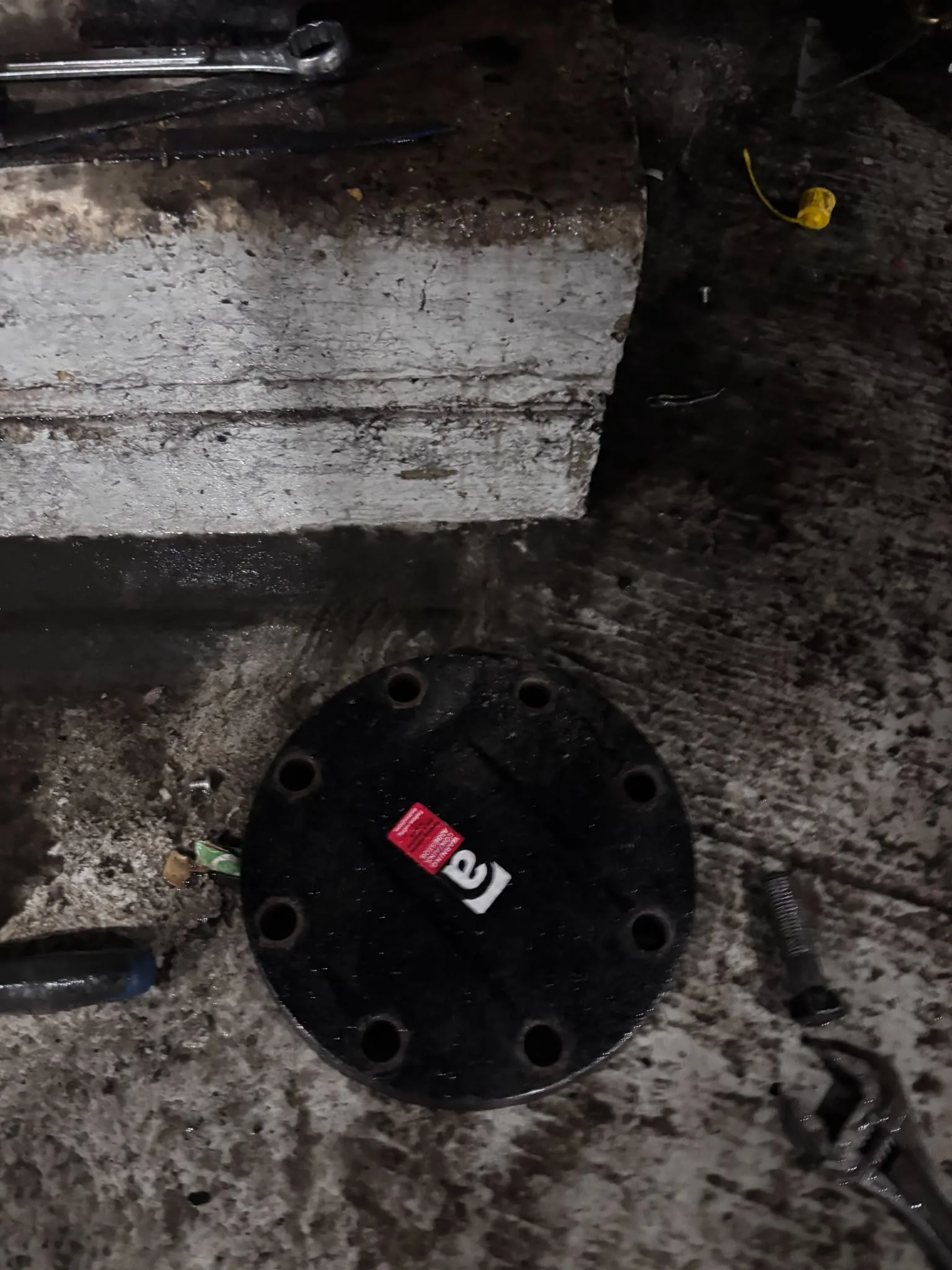 Artex scraping from a concrete ceiling during Maida Vale refurbishment